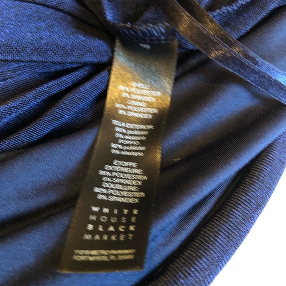 NWT WHBM dolman sleeve blouson dress size XS - Picture 10 of 10